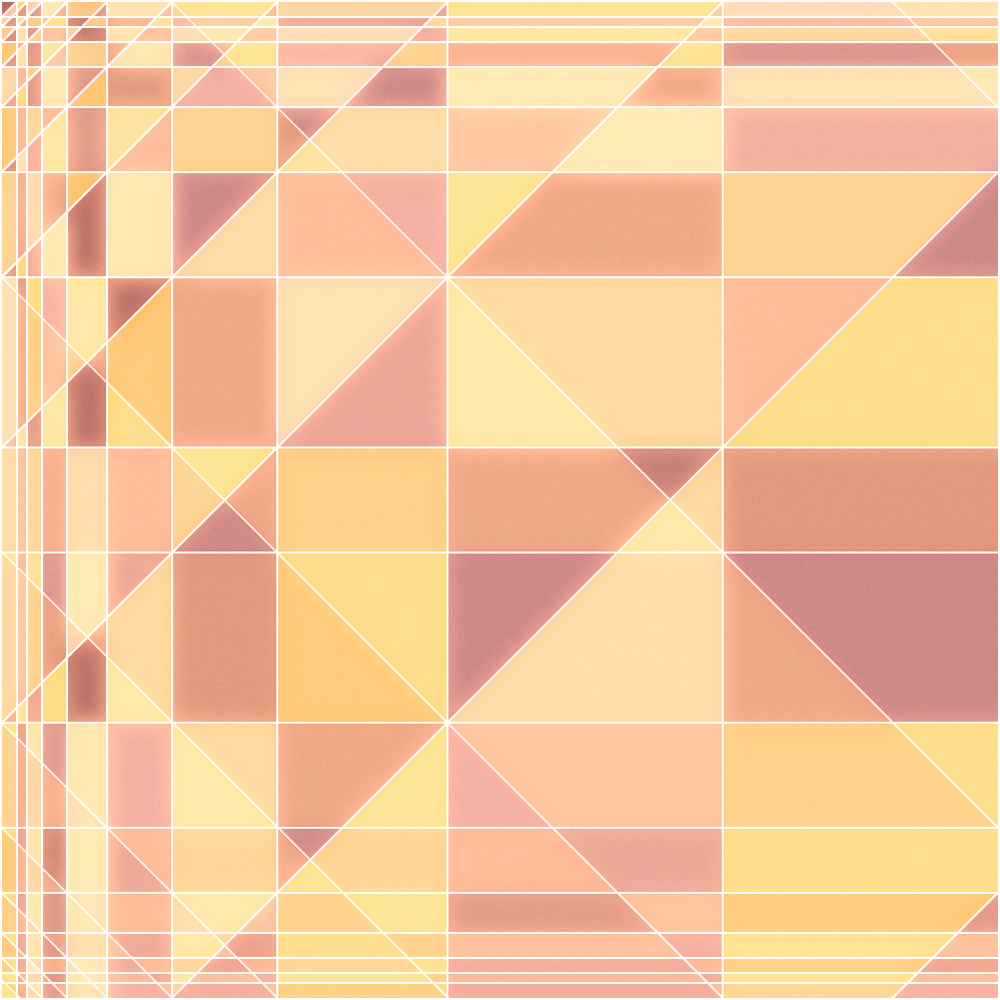 Image of triangles in Fibonacci sequence